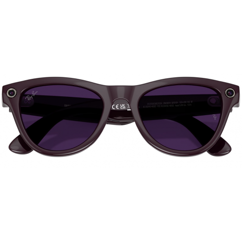 Умные очки Ray-Ban Meta* Skyler Gen 2 Shiny Mystic Violet, Фотохромные линзы Clear to Amethyst Transitions (RW4014)